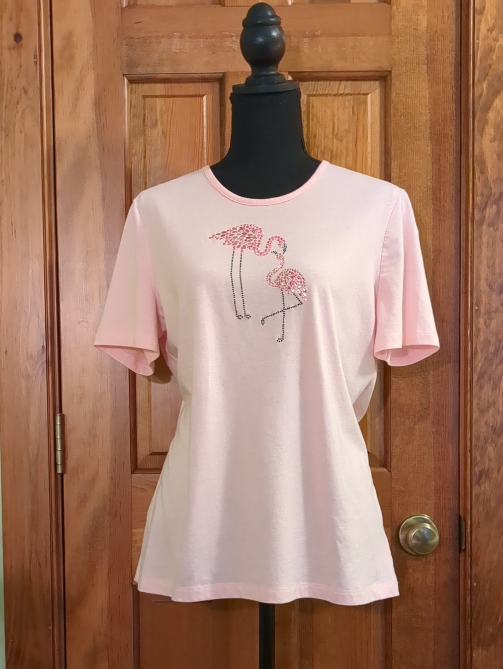 Coral Bay Sequenced Flamingos T-shirt